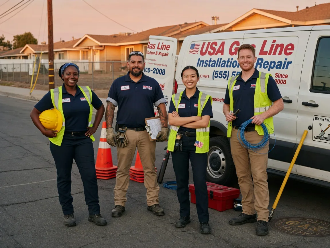 Gas Line Installation company in Edelstein, IL